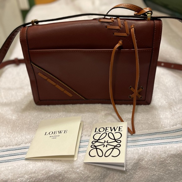 Loewe Barcelona Leather Shoulder bag - Picture 2 of 12